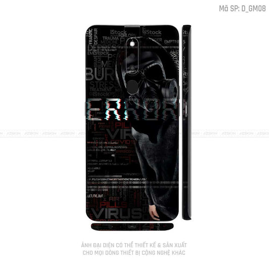 Miếng Dán Skin Điện Thoại OPPO F Series Hình Gamer | D_GM08