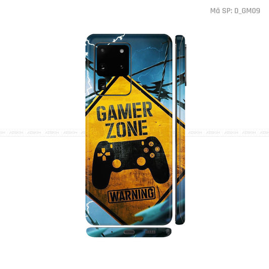 Dán Skin Galaxy S20 Series Hình Gamer | D_GM09