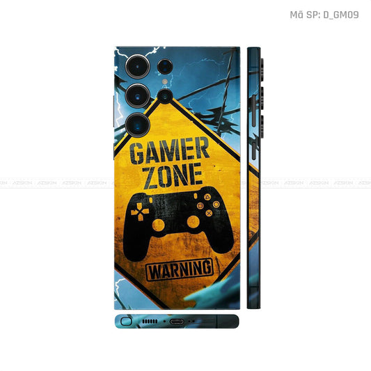 Dán Skin Samsung Galaxy S24 Series Chủ Đề Gamer | D_GM09