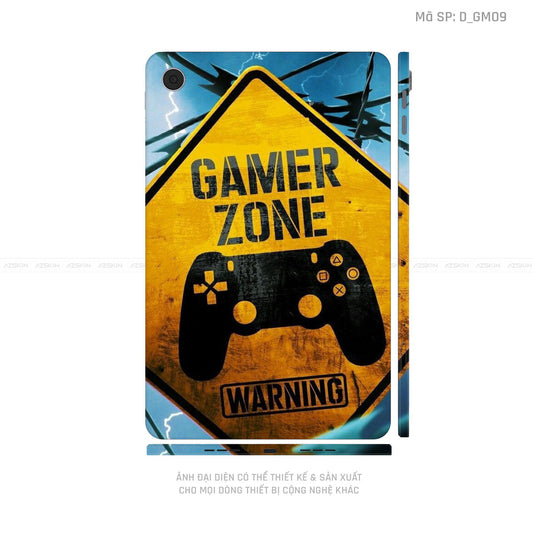 Dán Skin Máy Tính Bảng Oppo Pad Series Hình Gamer | D_GM09