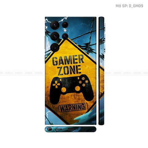 Dán Skin Galaxy S22 Series Hình Gamer | D_GM09