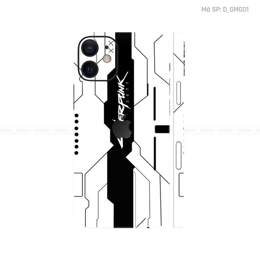 Dán Skin IPhone 12 Series Hình Gaming Gear | D_GMG01