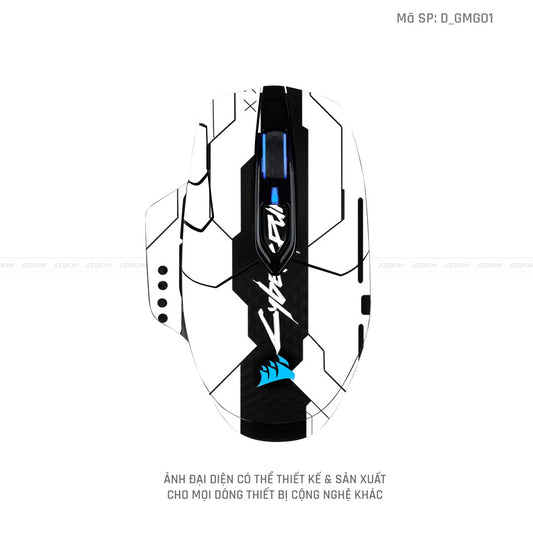 Skin Dán Chuột Corsair Hình Gaming Gear | D_GMG01