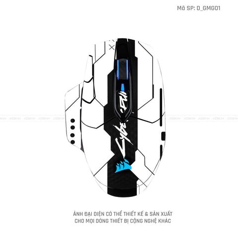 Skin Dán Chuột Corsair Hình Gaming Gear | D_GMG01