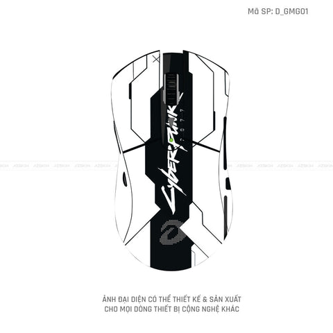 Skin Dán Chuột Dareu Hình Gaming Gear | D_GMG01