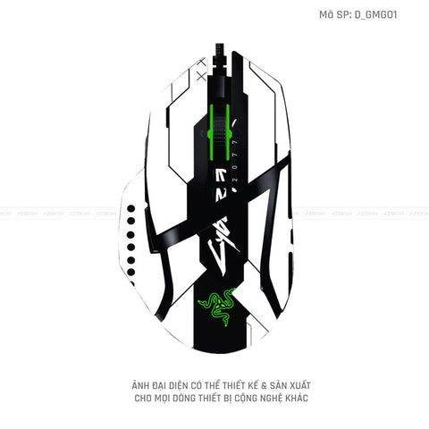 Skin Dán Chuột Razer Hình Gaming Gear | D_GMG01