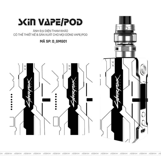 Dán Skin Vape Hình Gaming Gear | D_GMG01