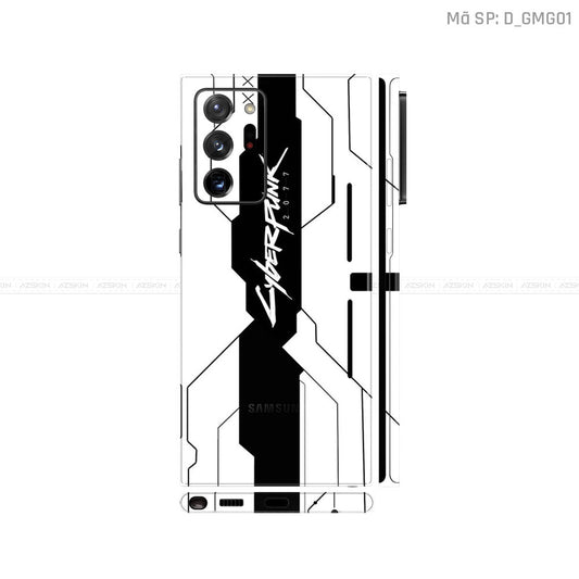 Dán Skin Galaxy Note 20 Series Hình Gaming Gear | D_GMG01