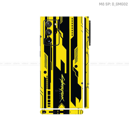 Dán Skin Galaxy Note 20 Series Hình Gaming Gear | D_GMG02