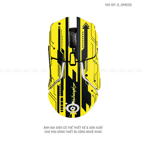 Skin Dán Chuột Steelseries Hình Gaming Gear | D_GMG02