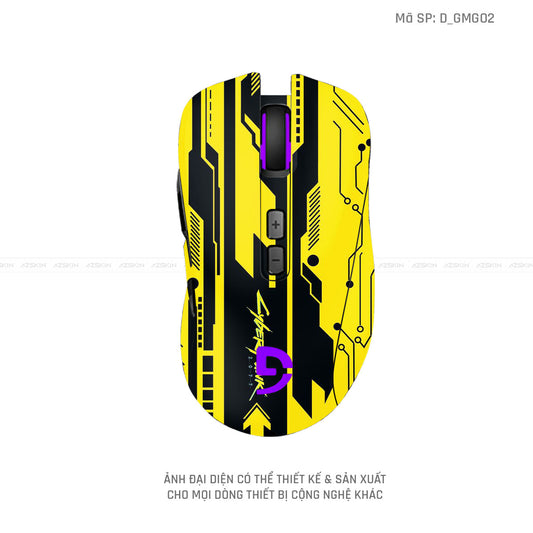 Skin Dán Chuột Fuhlen Hình Gaming Gear | D_GMG02