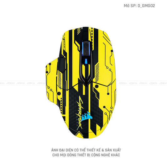 Skin Dán Chuột Corsair Hình Gaming Gear | D_GMG02
