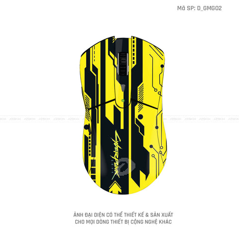 Skin Dán Chuột Dareu Hình Gaming Gear | D_GMG02