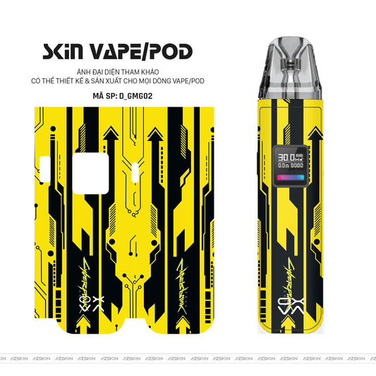 Dán Skin Pod Hình Gaming Gear | D_GMG02