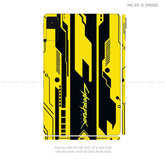 Dán Skin Máy Tính Bảng Xiaomi Mipad Hình Gaming Gear | D_GMG02