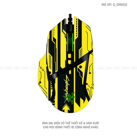 Skin Dán Chuột Razer Hình Gaming Gear | D_GMG02