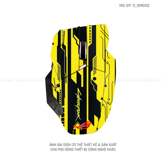 Skin Dán Chuột Asus Hình Gaming Gear | D_GMG02