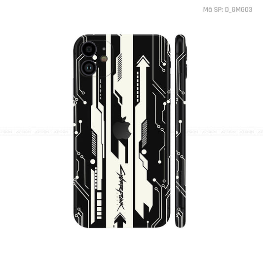 Dán Skin IPhone 11 Series Hình Gaming Gear | D_GMG03