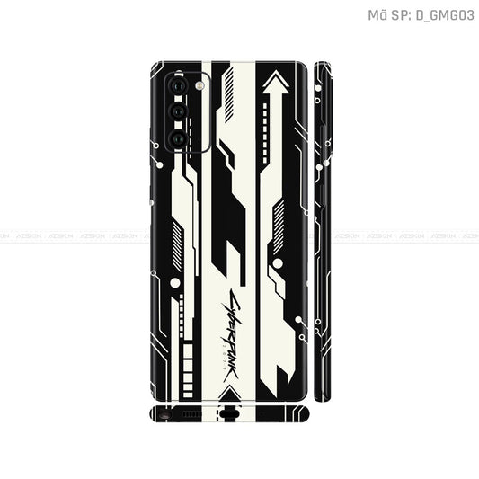 Dán Skin Galaxy Note 20 Series Hình Gaming Gear | D_GMG03