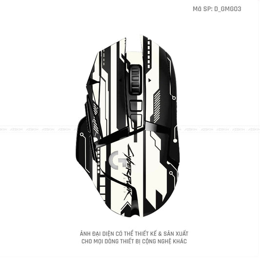 Skin Dán Chuột Logitech Hình Gaming Gear | D_GMG03