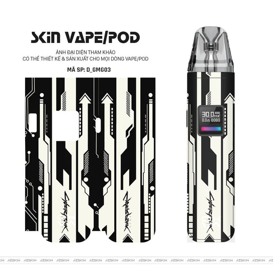 Dán Skin Pod Hình Gaming Gear | D_GMG03