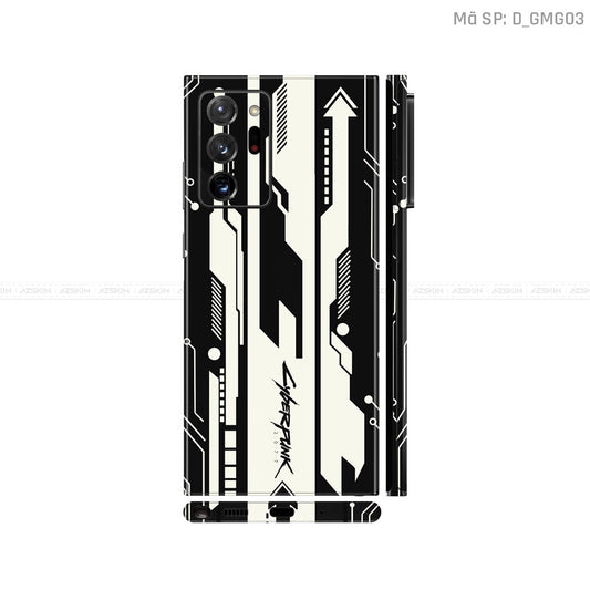 Dán Skin Galaxy Note 20 Series Hình Gaming Gear | D_GMG03