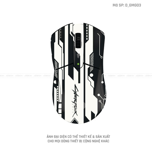 Skin Dán Chuột Dareu Hình Gaming Gear | D_GMG03