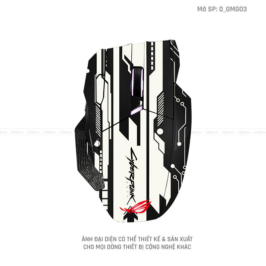 Skin Dán Chuột Asus Hình Gaming Gear | D_GMG03
