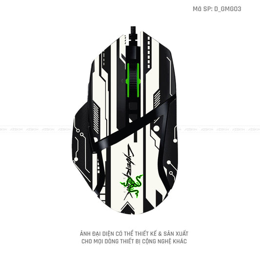 Skin Dán Chuột Razer Hình Gaming Gear | D_GMG03