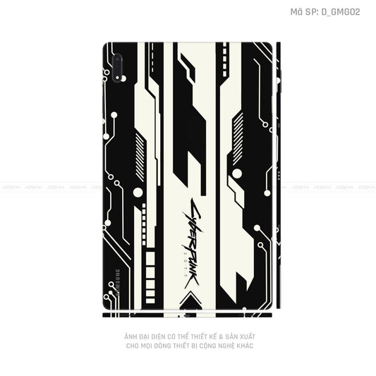Dán Skin Galaxy Tab S9 Series Hình Gaming Gear | D_GMG03