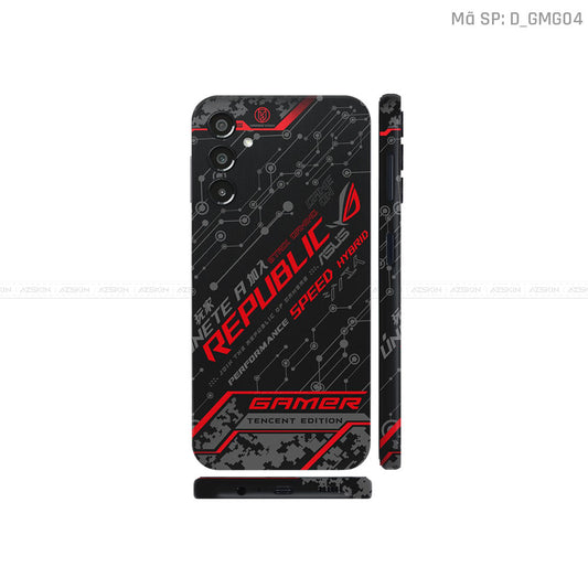Dán Skin Samsung A Series Hình Gaming Gear | D_GMG04
