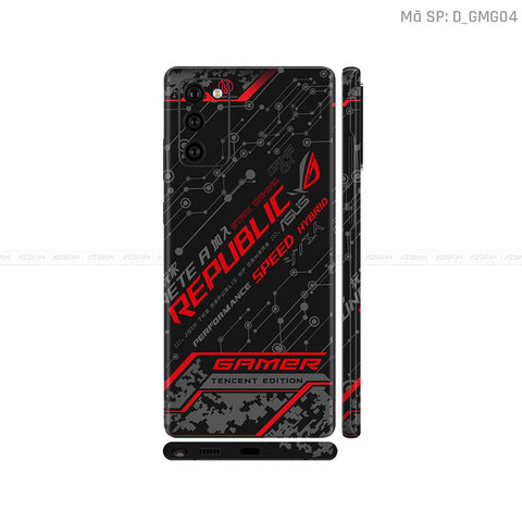 Dán Skin Galaxy Note 20 Series Hình Gaming Gear | D_GMG04