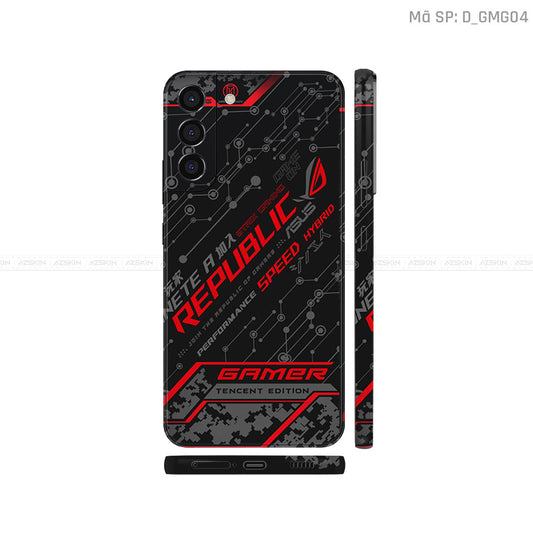 Dán Skin Galaxy S22 Series Hình Gaming Gear | D_GMG04
