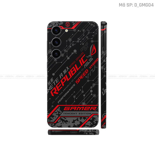 Dán Skin Galaxy S23 Series Hình Gaming Gear | D_GMG04