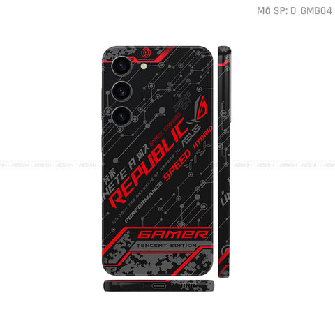 Dán Skin Galaxy S23 Series Hình Gaming Gear | D_GMG04