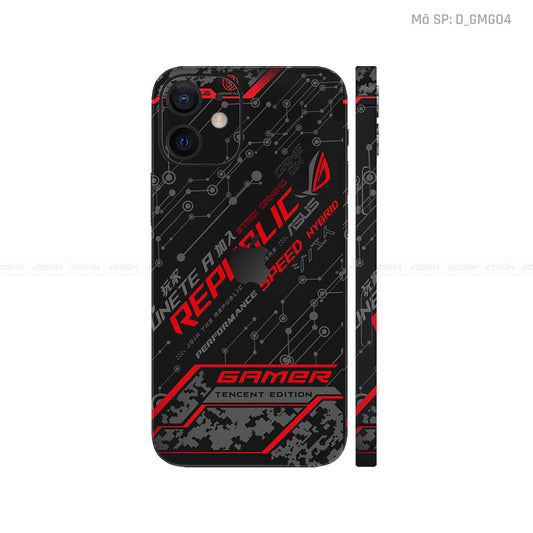 Dán Skin IPhone 12 Series Hình Gaming Gear | D_GMG04