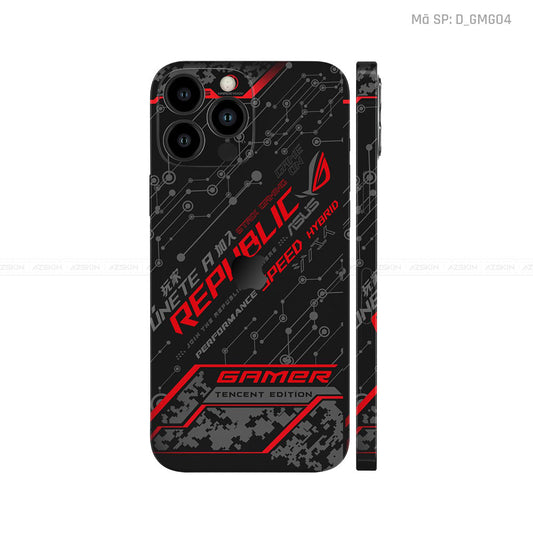 Dán Skin IPhone 14 Series Hình Gaming Gear | D_GMG04