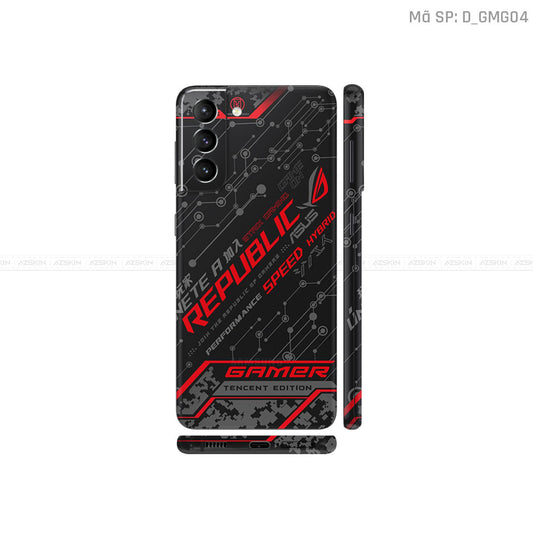 Dán Skin Galaxy S21 Series Chủ Đề Gaming Gear | D_GMG04