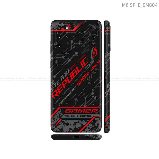 Dán Skin Galaxy S20 Series Hình Gaming Gear | D_GMG04