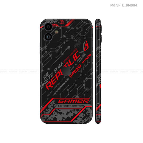 Dán Skin IPhone 11 Series Hình Gaming Gear | D_GMG04