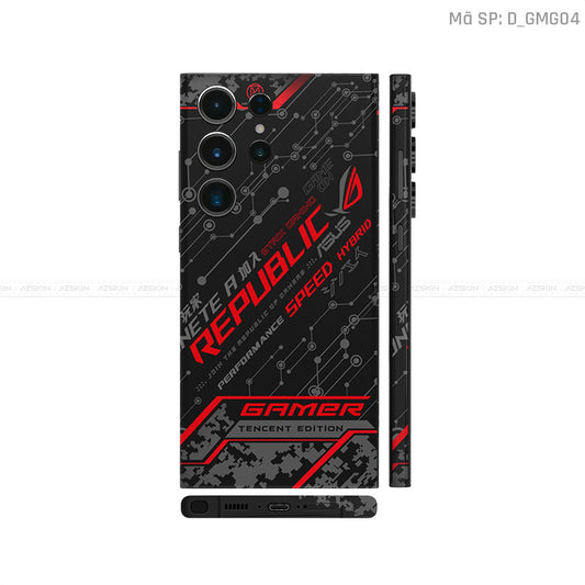 Dán Skin Galaxy S23 Series Hình Gaming Gear | D_GMG04