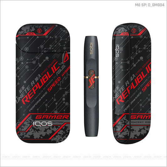 Dán Skin IQOS Hình Gaming Gear | D_GMG04