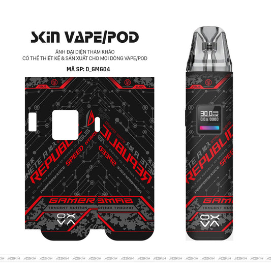 Dán Skin Pod Hình Gaming Gear | D_GMG04