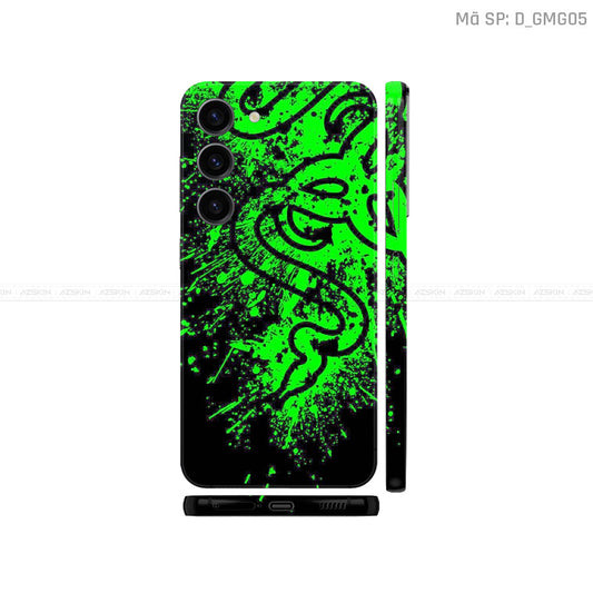 Dán Skin Galaxy S23 Series Hình Gaming Gear | D_GMG05