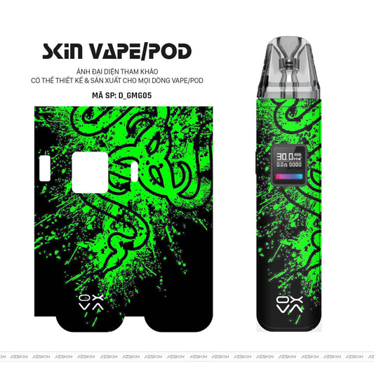 Dán Skin Pod Hình Gaming Gear | D_GMG05