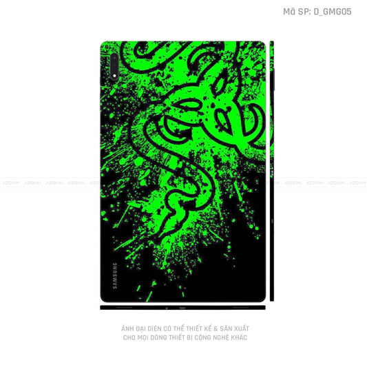 Dán Skin Galaxy Tab S8 Series Hình Gaming Gear | D_GMG05