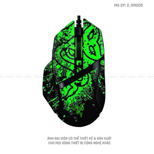 Skin Dán Chuột Razer Hình Gaming Gear | D_GMG05