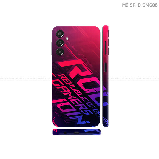 Dán Skin Samsung A Series Hình Gaming Gear | D_GMG06