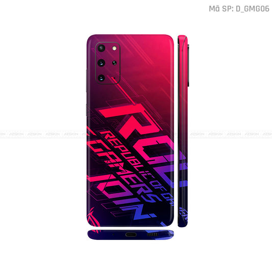 Dán Skin Galaxy S20 Series Hình Gaming Gear | D_GMG06