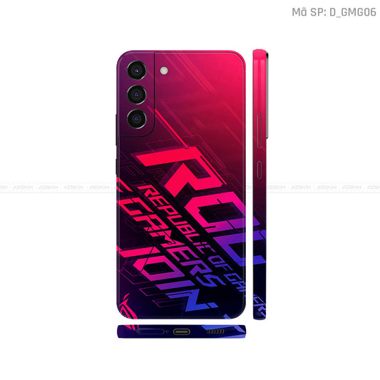 Dán Skin Galaxy S22 Series Hình Gaming Gear | D_GMG06